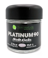 Zion Herbals - Kratom Soft Gel Capsules ( Jar of 20 Caps)